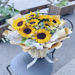 Large Sunflower Bouquet – WishesMilano